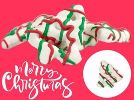 Christmas Tree Drizzle Pretzels 1lb